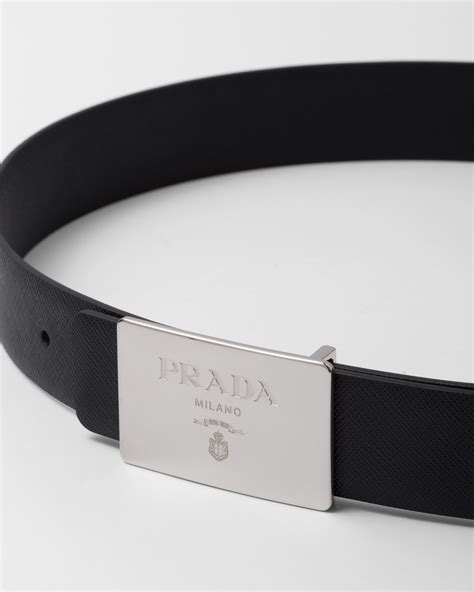 prada oval buckle belt|prada metal buckle calf belt.